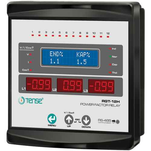 三相无功功率控制器 - RGT-12H - Tense Electronic - 内置通信功能 / 12级