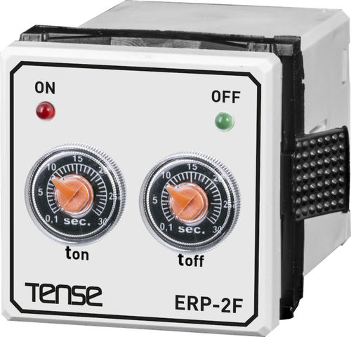 频闪定时继电器 - ERP-2F - Tense Electronic - 模拟 / 面板型 / 可调节