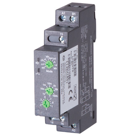 电子延时器 - Micon 175 - Brodersen Controls - 多功能 / DIN导轨 / 用于继电器