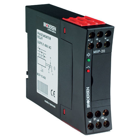 电压监控继电器 - MXP-20 - Brodersen Controls - 相位顺序 / 功率 / 交流
