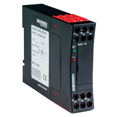 水平控制继电器 - MXL-10 - Brodersen Controls - 电压 / 1NO/NF / 交流