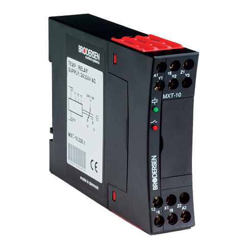 温度监控继电器 - MXT-10 - Brodersen Controls - 1NO / 交流 / 直流