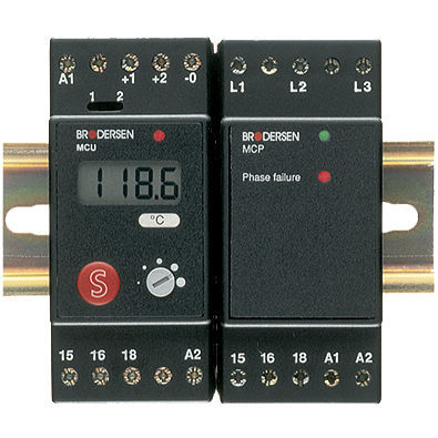 电压监控继电器 - MCU-10 series - Brodersen Controls - 电流 / 温度 / AC/DC