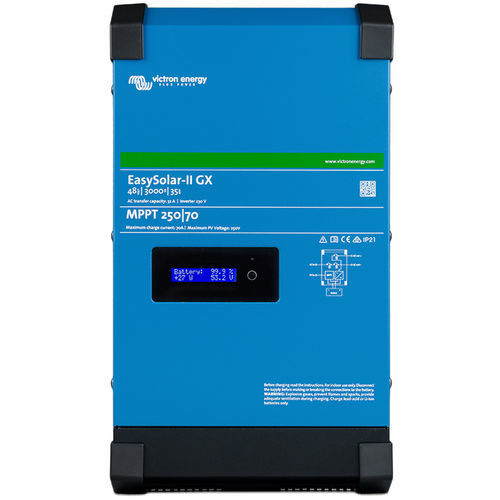 一体式充电器/变流器 - EasySolar-II GX - Victron Energy - 太阳能 / 三相 / MPPT