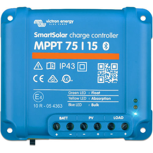电池充电控制器 - SmartSolar  - Victron Energy - 监控 / 用于太阳能应用 / MPPT