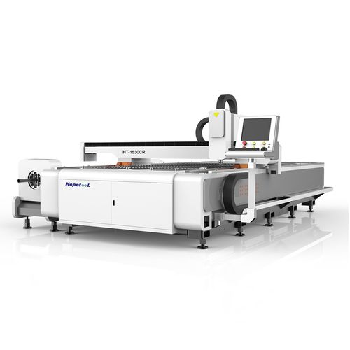 光纤激光切割机 - HT-1530CR - Jinan Hopetool CNC Equipment Co., Ltd. - 用于金属 / 管道 / 片材