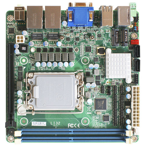 Mini-ITX主板 - LI32-H6100 - Jetway Information Co., Ltd. - Intel® Celeron® / Intel® Pentium / Intel® Core i3