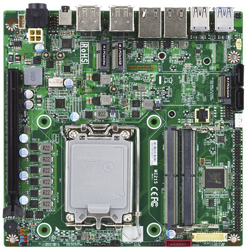 Mini-ITX主板 - MI215H6100 - Jetway Information Co., Ltd. - Intel® Celeron® / Intel® Core i3 / Intel® Core i5