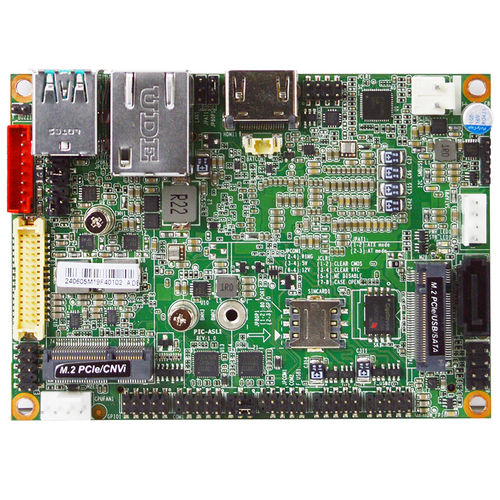 Pico-ITX/2.5"主板 - PIC-ASL1 - Jetway Information Co., Ltd. - Intel® Atom™ x7213RE / Intel® / DDR5 SO-DIMM