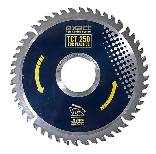 圆锯片 - TCT P250 - Exact Tools Oy - TCT / 塑料 / 用于聚乙烯