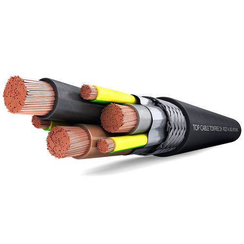 供电用电缆 - TOXFREE ZH ROZ1-K (AS) VFD EMC - Top Cable - 防火 / 多股 / 铜