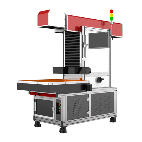 CO2激光打标机 - SCM-2000S - Wuhan Sunic Photoelectricity Equipment Manufacture Co., Ltd - 面料 / 落地式 / 高速