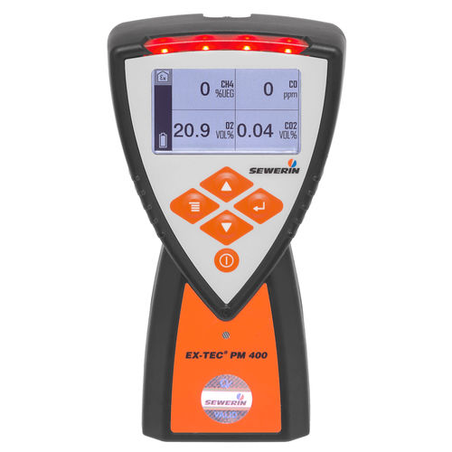 气体探测器 - EX-TEC® PM 400 - Hermann Sewerin GmbH - 校准 / 紧凑型 / 移动式