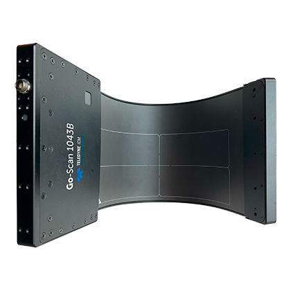 数字探测器 - Go-Scan 1043B - Teledyne ICM - 焊接带 / X射线 / 用于检查