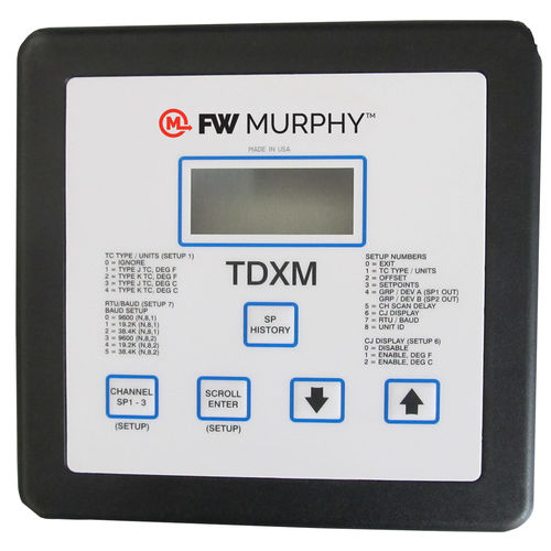 热电偶高温计 - TDXM - Frank W Murphy Ltd. - 数码显示 / RS485 / 嵌入式