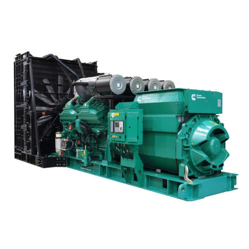 天然气发电机组 - QSK60 series - CUMMINS GENERATOR TECHNOLOGIES/康明斯 - 三相 / 固定式 / 50 Hz