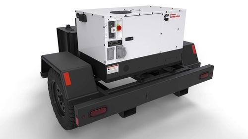 柴油发电机组 - C12D6RE - CUMMINS GENERATOR TECHNOLOGIES - 单相 / 便携式 / 60 Hz