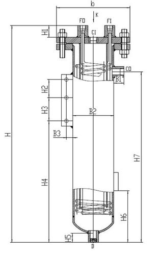 管状热交换器 -  CYTBZ-HRQ1 - Chengdu Yitong Seal Co., Ltd. - 液体/液体
