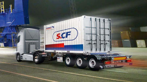 集装箱运输半挂车 - Schmitz Cargobull - 鹅颈式 / 3车轴 / 牵引式