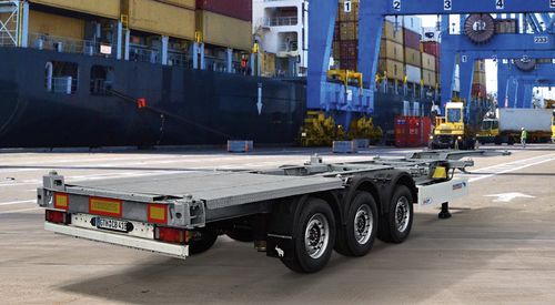 集装箱运输半挂车 - S.CF 40’ FX  series - Schmitz Cargobull - 3车轴 / 牵引式
