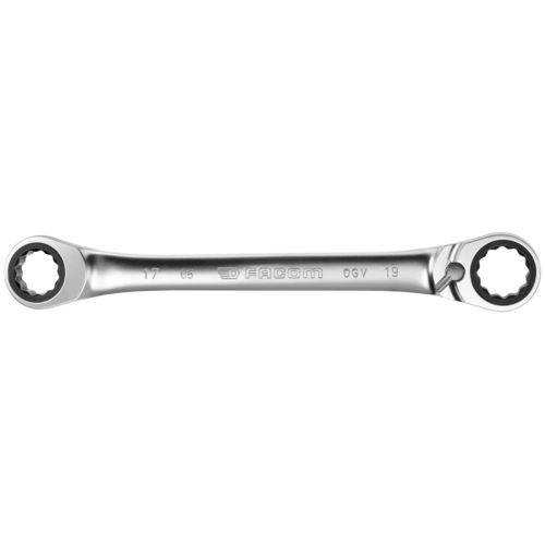 1/2"方块扳手 - 65.1/2X9/16 - FACOM/固安捷 - 铬制 / 错位头 / 紧凑型