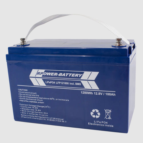 铅酸蓄电池 - LFP12150 - RP-Technik - RPower Batteries - 矩形 / 免维护