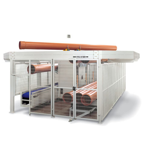 机器人码垛系统 - IPAL/G series - IPM ITALIAN PLASTIC MACHINERY - 货盘 / 挤压生产线 / 用于 PE 管道