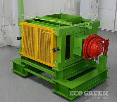 橡胶粉碎机 - ECO Krumbuster® - ECO Green Equipment, USA - 圆柱 / 卧式 / 液压