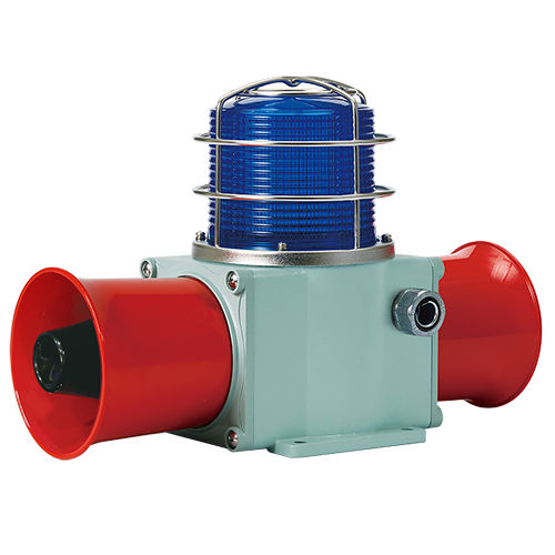 带频闪灯警报发声器 - SHD2L series - Qlight Co., Ltd. - 永久照明 / 圆锥形 / 电子