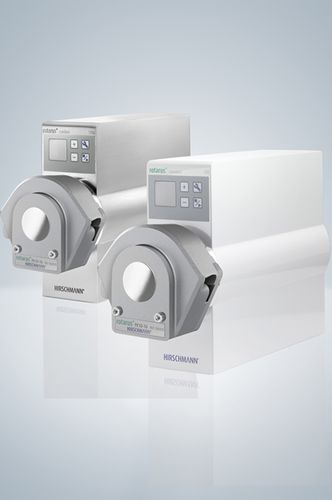 实验室泵 - max. 500 rpm | rotarus® standard 100 series - Hirschmann Laborgeräte GmbH & Co. KG - 蠕动 / 用于化学品 / 直流电动机