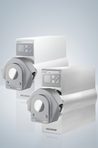 实验室泵 - max. 500 rpm | rotarus® flow 100 series - Hirschmann Laborgeräte GmbH & Co. KG - 蠕动 / 用于化学品 / 直流电动机