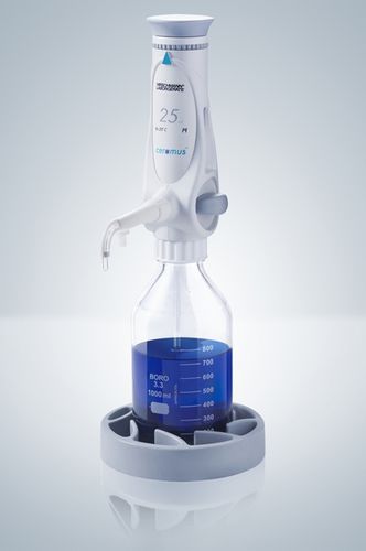 手动分配器 - 1 - 50 ml | ceramus® fix series - Hirschmann Laborgeräte GmbH & Co. KG - 用于试剂瓶