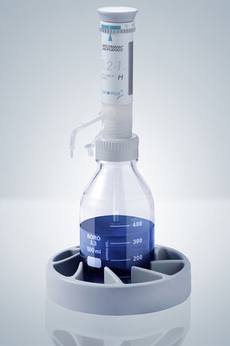 手动分配器 - 0.2 - 60 ml | ceramus® classic series - Hirschmann Laborgeräte GmbH & Co. KG - 用于试剂瓶