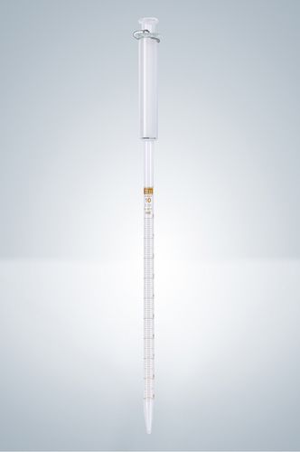 单管道移液管 - Hirschmann Laborgeräte GmbH & Co. KG - 硼硅酸盐玻璃 / 分度 / 手动