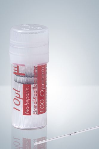 玻璃毛细管 - 10 - 20 µl | openend® series - Hirschmann Laborgeräte GmbH & Co. KG