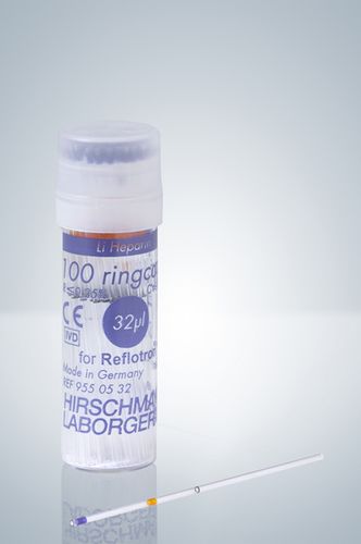 毛细管微型移液管 - 32 µl | ringcaps® series - Hirschmann Laborgeräte GmbH & Co. KG - 手动