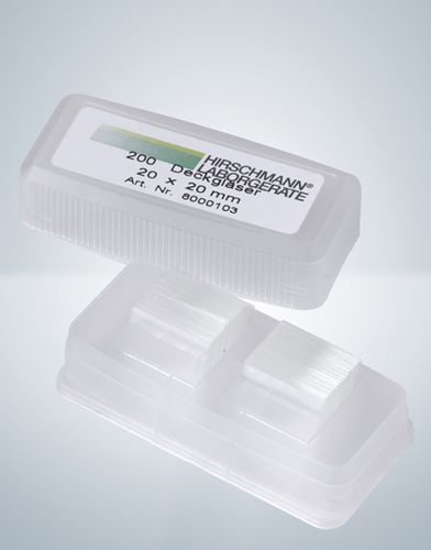 显微镜盖玻片 - max. 24 x 60 cm - Hirschmann Laborgeräte GmbH & Co. KG