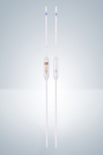 单管道移液管 - Hirschmann Laborgeräte GmbH & Co. KG - 容积式 / 含钠石灰 / 手动