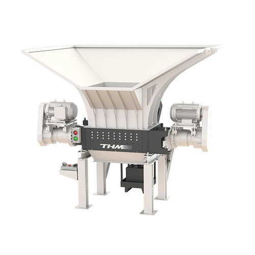 初级撕碎机 - TSM  - THM recycling solutions - 双轴式 / 用于木材 / 废料