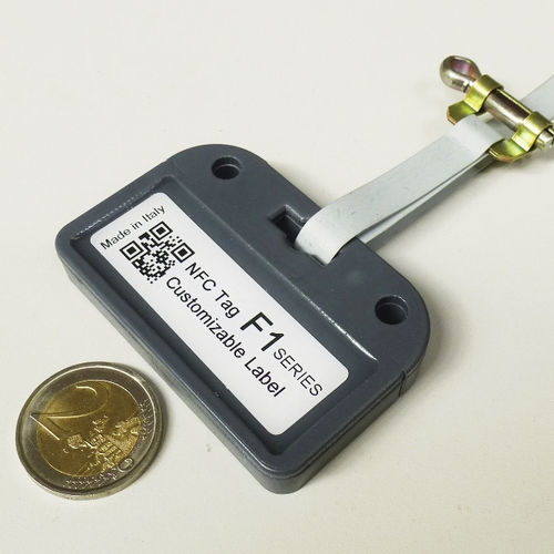 条形码标签 - F1 N series - wintag - NFC / 塑料 / 金属
