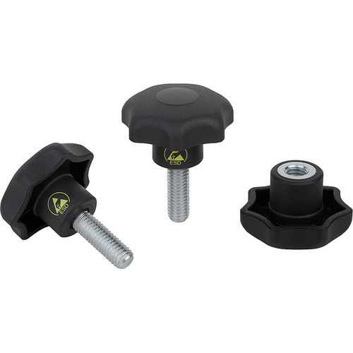辐条式把手 - K0155 series - HEINRICH KIPP WERK GmbH & Co. KG - 热塑性塑料