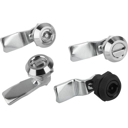 钥匙锁 - K0522 series - HEINRICH KIPP WERK GmbH & Co. KG - 转舌 / 门用 / 锌制
