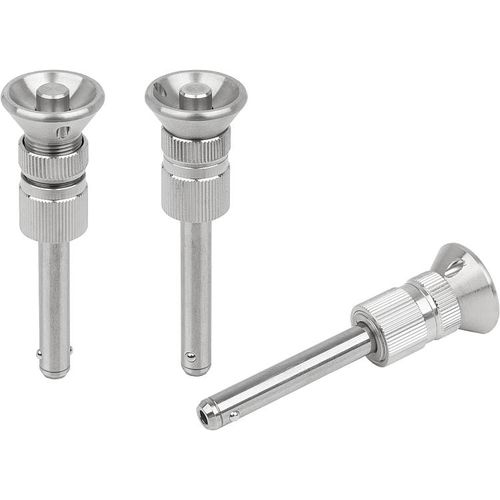 带头销钉 - K1299 series - HEINRICH KIPP WERK GmbH & Co. KG - 不锈钢 / 安全