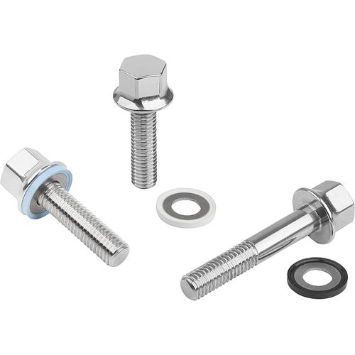 固定螺钉 - K1595 series - HEINRICH KIPP WERK GmbH & Co. KG - 六角头 / 内六角 / 不锈钢