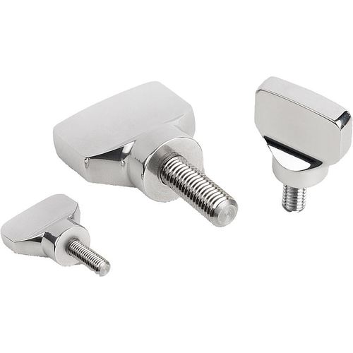 固定螺钉 - K1313 series - HEINRICH KIPP WERK GmbH & Co. KG - 翼形 / 钢 / 不锈钢