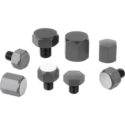 机器脚座 - K0298 series - HEINRICH KIPP WERK GmbH & Co. KG - 钢 / 位置