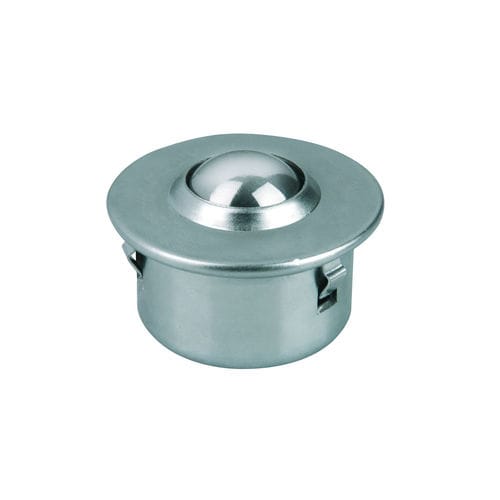 钢滚珠搬运装置 - K0765 series - HEINRICH KIPP WERK GmbH & Co. KG - 圆柱底座 / 钢板外壳 / 重载