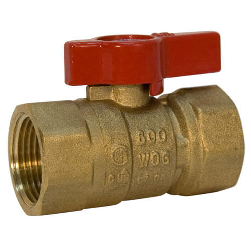 球形阀 - GB1A series - NIBCO - 杠杆 / 石油 / 用于气体