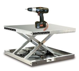 剪叉式升降平台 - max. 300 lb | Lift-Tool™ - SOUTHWORTH - 液压 / 固定