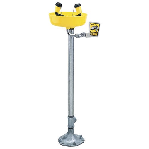 落地面部眼部喷淋器 - 01030302 series - ENCON SAFETY PRODUCTS INC.